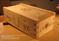 Pennsylvania German-style Box by Kari Hultman