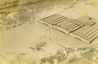 Farm Show Building During 1936 Flood