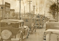 Farm Show Traffic on Cameron Street, 1930s