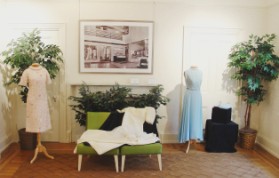 Three Mary Sachs Dresses and an Interior Store Photo