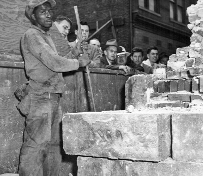 Dauphin County Courthouse Cornerstone Removal