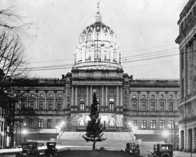 State Capitol at Christmas