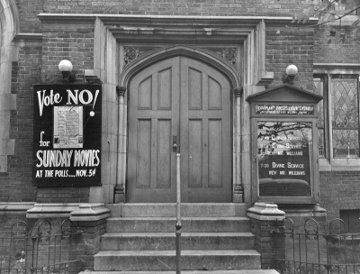 Vote No for Sunday Movies